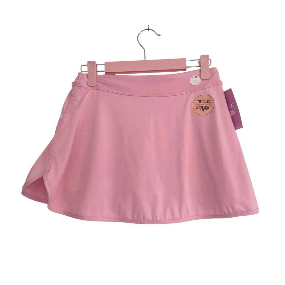 Athletic Skirt Pink‎ Pleated Built in Shorts Tennis Golf Skort Women m